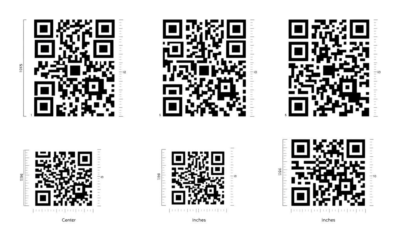 Size for a QR Code